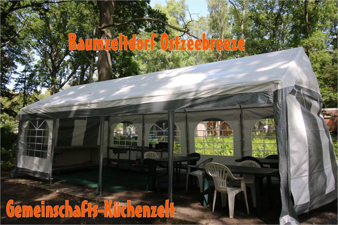 Baumzeltdorf Ostseebreeze Direkt Am Strand Dranske Extérieur photo