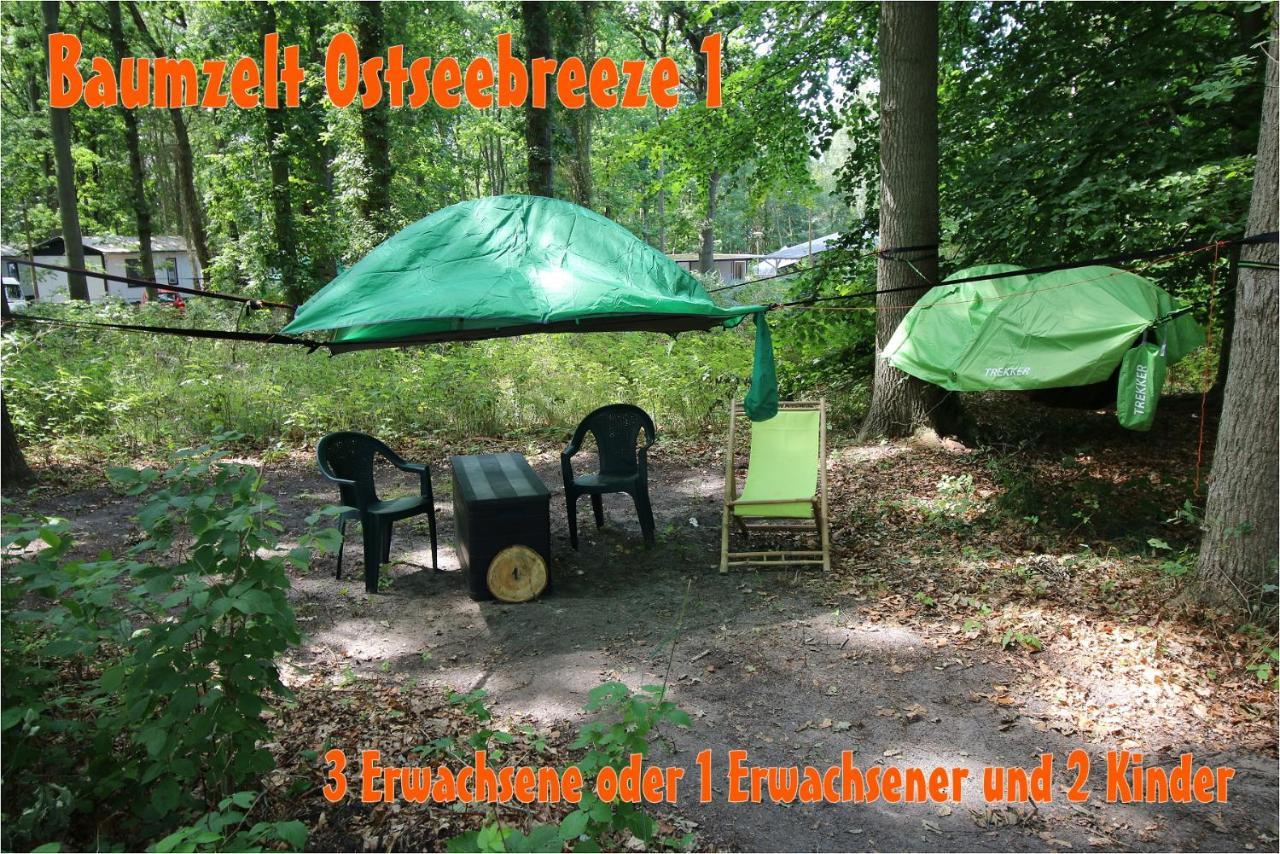Baumzeltdorf Ostseebreeze Direkt Am Strand Dranske Extérieur photo
